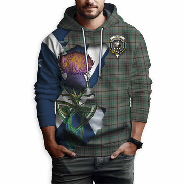 Craig Tartan Family Crest Hoodie Scottish Thistle Celtic Inspired