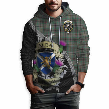 Craig Tartan Family Crest Hoodie Lion Rampant Royal Thistle Shield Celtic Inspired