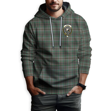 Craig Tartan Hoodie with Family Crest