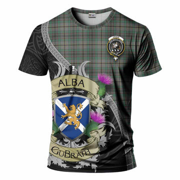 Craig Tartan Family Crest T-Shirt Lion Rampant Royal Thistle Shield Celtic Inspired