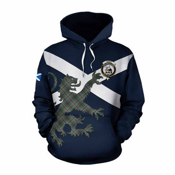 Craig Tartan Lion Rampant Cotton Hoodie Proudly Display Your Heritage with Alba Gu Brath and Clan Name