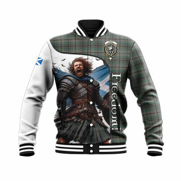 Craig Crest Tartan Baseball Jacket Inspired by the Freedom of Scottish Warrior