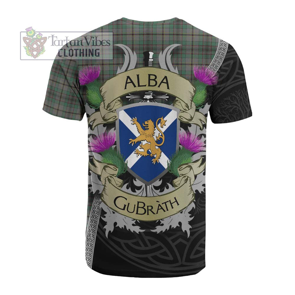 Tartan Vibes Clothing Craig Tartan Family Crest Cotton T-shirt Lion Rampant Royal Thistle Shield Celtic Inspired