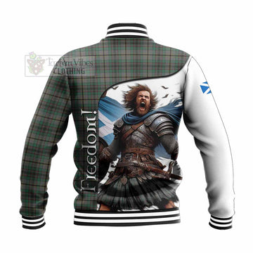 Craig Crest Tartan Baseball Jacket Inspired by the Freedom of Scottish Warrior