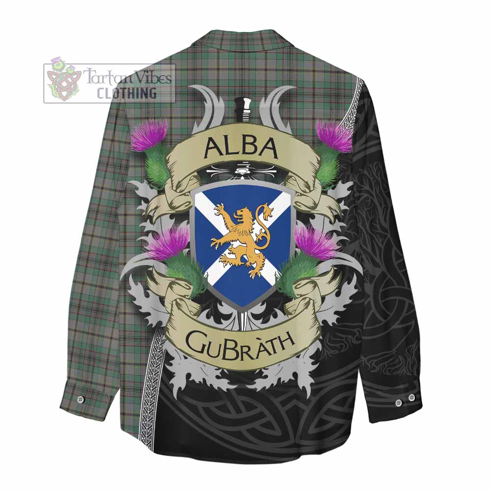 Tartan Vibes Clothing Craig Tartan Family Crest Women's Casual Shirt Lion Rampant Royal Thistle Shield Celtic Inspired