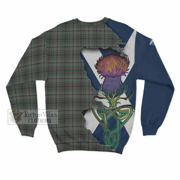 Craig Tartan Family Crest Sweatshirt Scottish Thistle Celtic Inspired