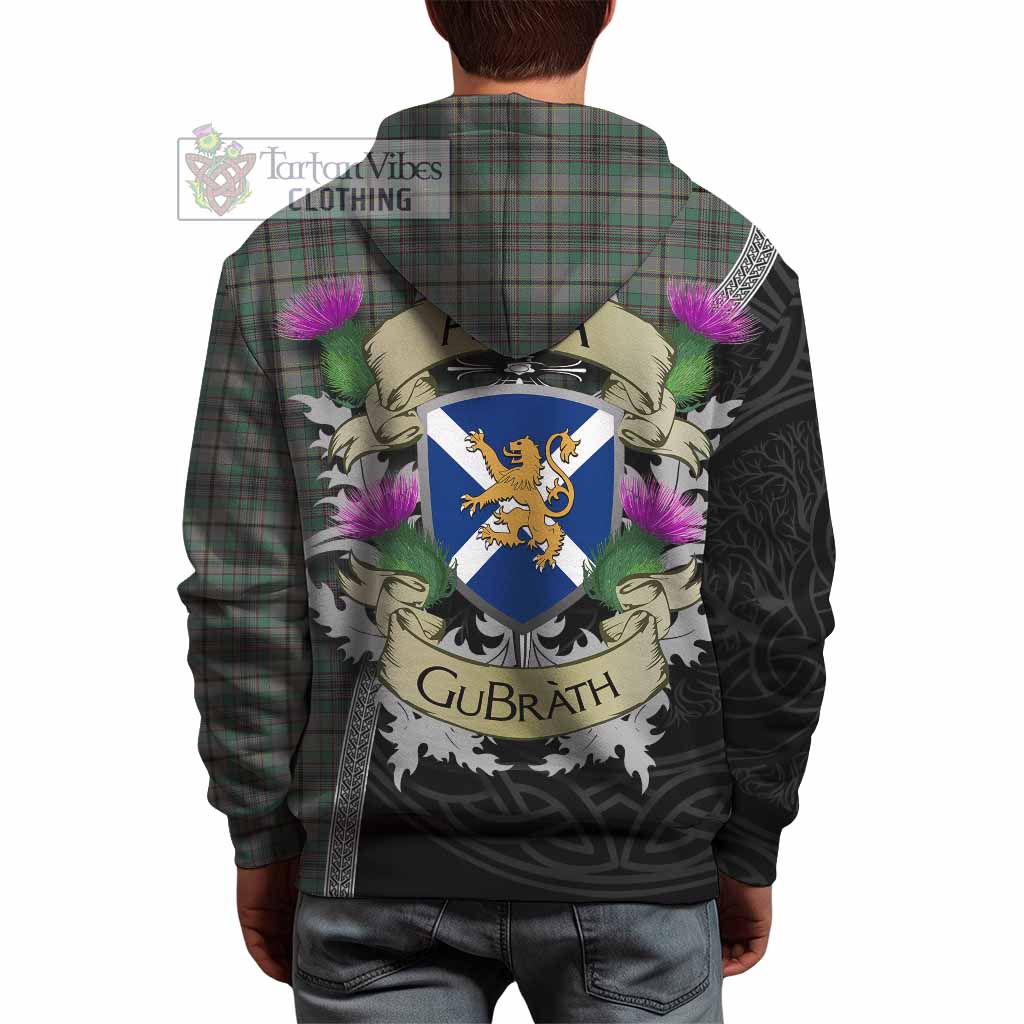 Tartan Vibes Clothing Craig Tartan Family Crest Hoodie Lion Rampant Royal Thistle Shield Celtic Inspired