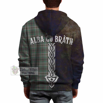Craig Tartan Family Crest Hoodie Alba Gu Brath Be Brave Lion Ancient Style