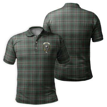 Craig Tartan Men's Polo Shirt with Family Crest
