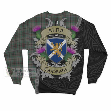 Craig Tartan Family Crest Sweatshirt Lion Rampant Royal Thistle Shield Celtic Inspired