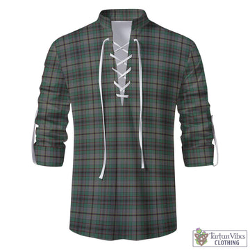 Craig Tartan Men's Scottish Traditional Jacobite Ghillie Kilt Shirt
