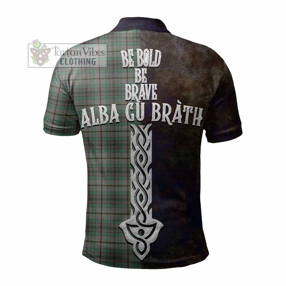 Tartan Vibes Clothing Craig Tartan Family Crest Polo Shirt Alba Gu Brath Be Brave Lion Ancient Style