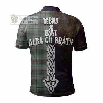 Craig Tartan Family Crest Polo Shirt Alba Gu Brath Be Brave Lion Ancient Style