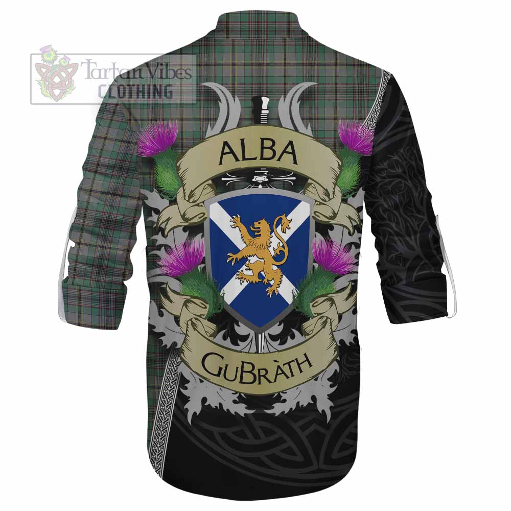 Tartan Vibes Clothing Craig Tartan Family Crest Ghillie Kilt Shirt Lion Rampant Royal Thistle Shield Celtic Inspired