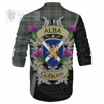 Tartan Vibes Clothing Craig Tartan Family Crest Ghillie Kilt Shirt Lion Rampant Royal Thistle Shield Celtic Inspired