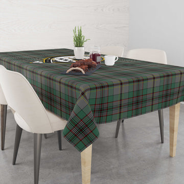 Craig Tartan Tablecloth with Family Crest