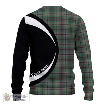 Craig Tartan Ugly Sweater with Family Crest Circle Style - Tartan Vibes Clothing