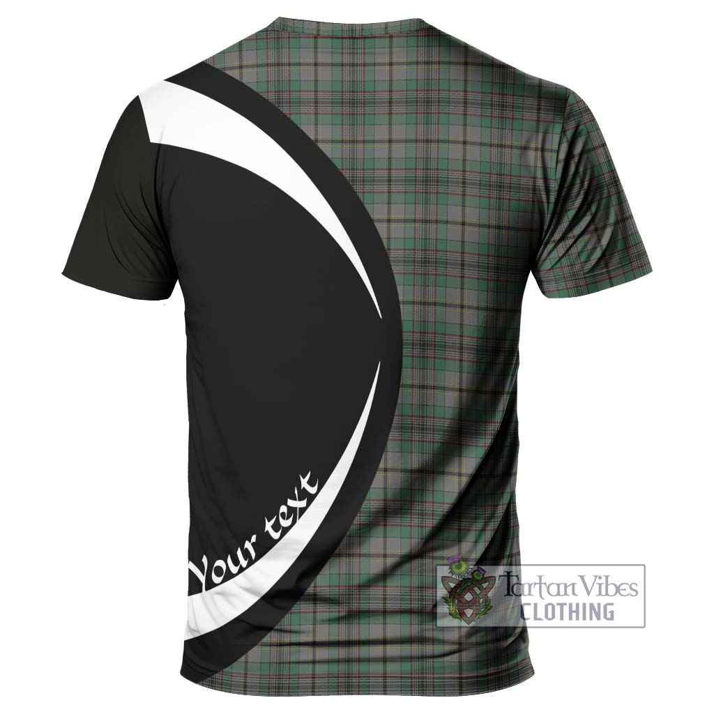 Tartan Vibes Clothing Craig Tartan T-Shirt with Family Crest Circle Style