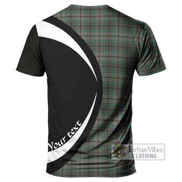 Tartan Vibes Clothing Craig Tartan T-Shirt with Family Crest Circle Style