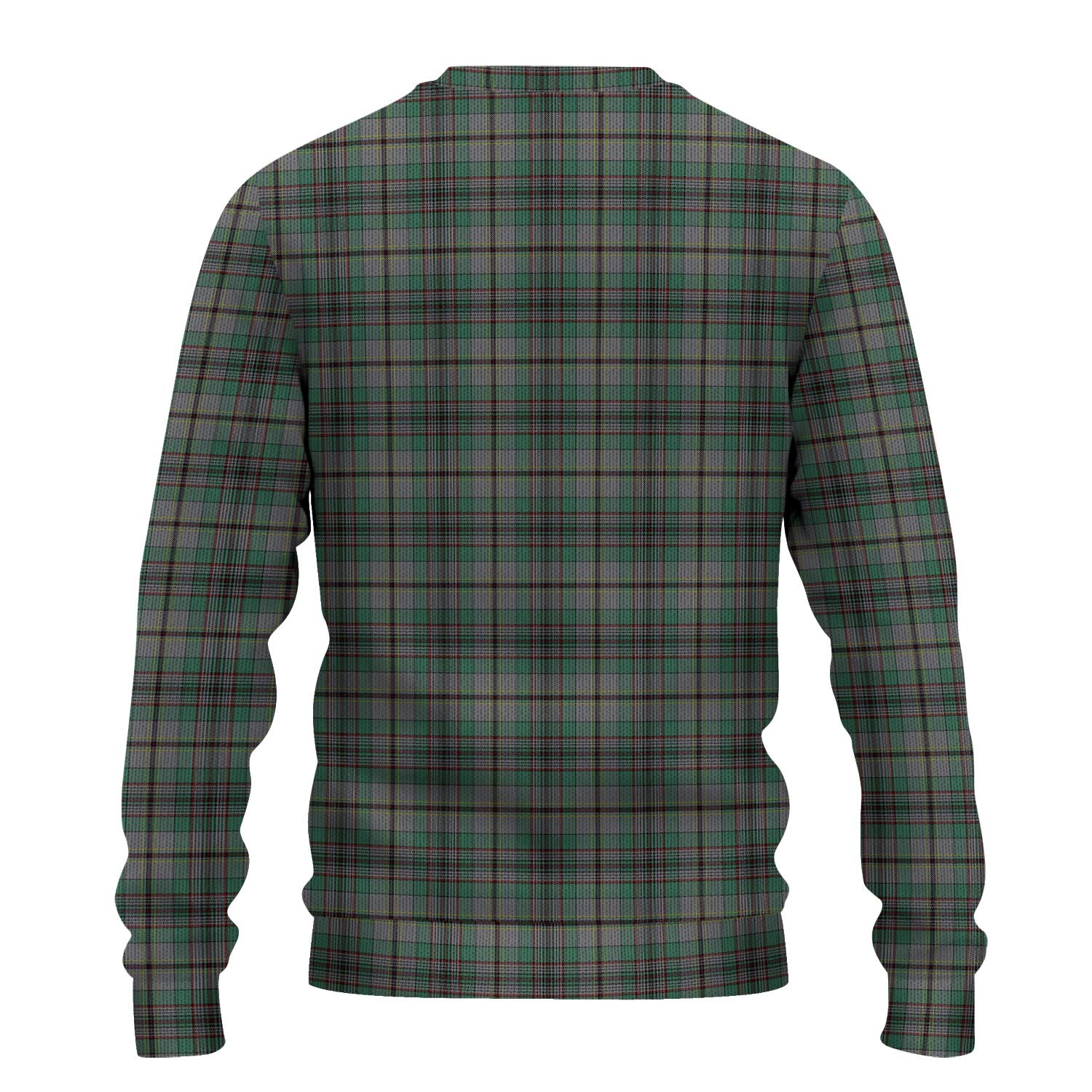 Craig Tartan Knitted Sweater with Family Crest - Tartanvibesclothing