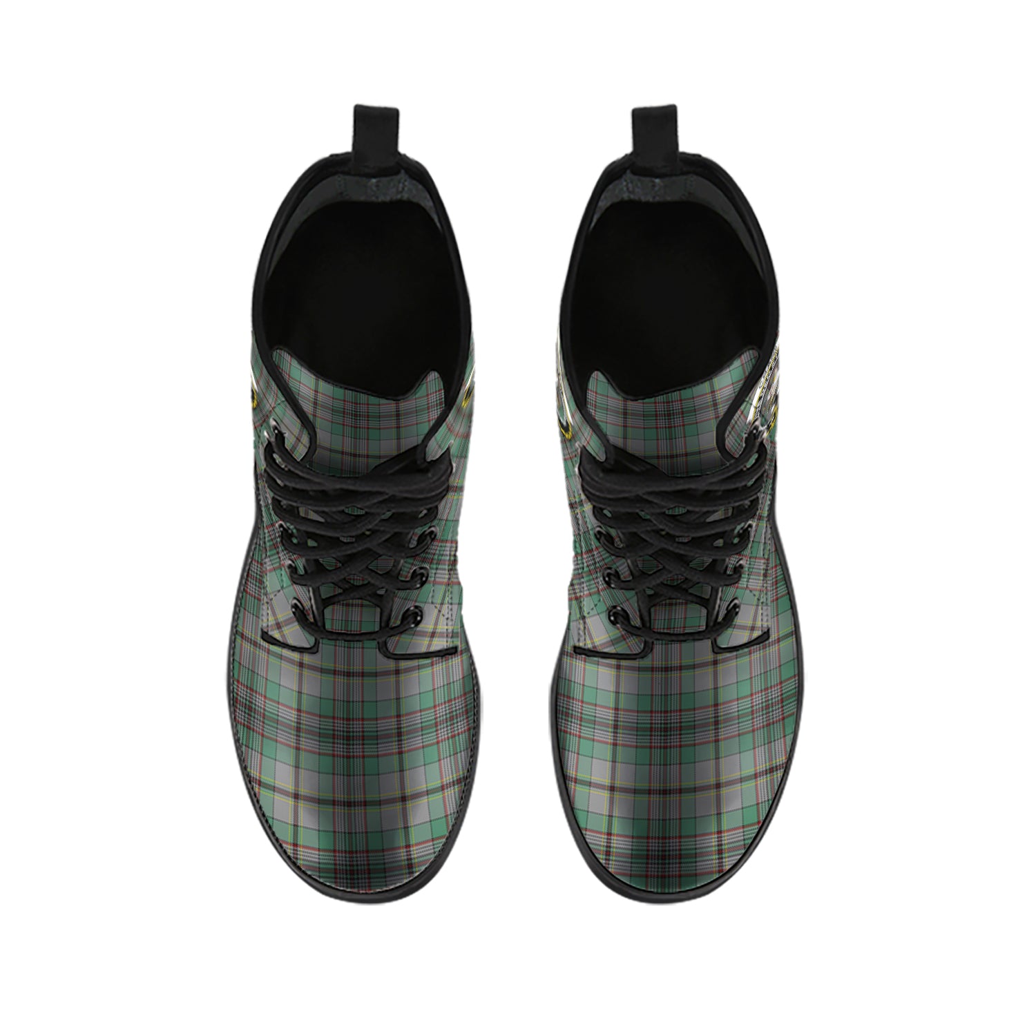 craig-tartan-leather-boots-with-family-crest