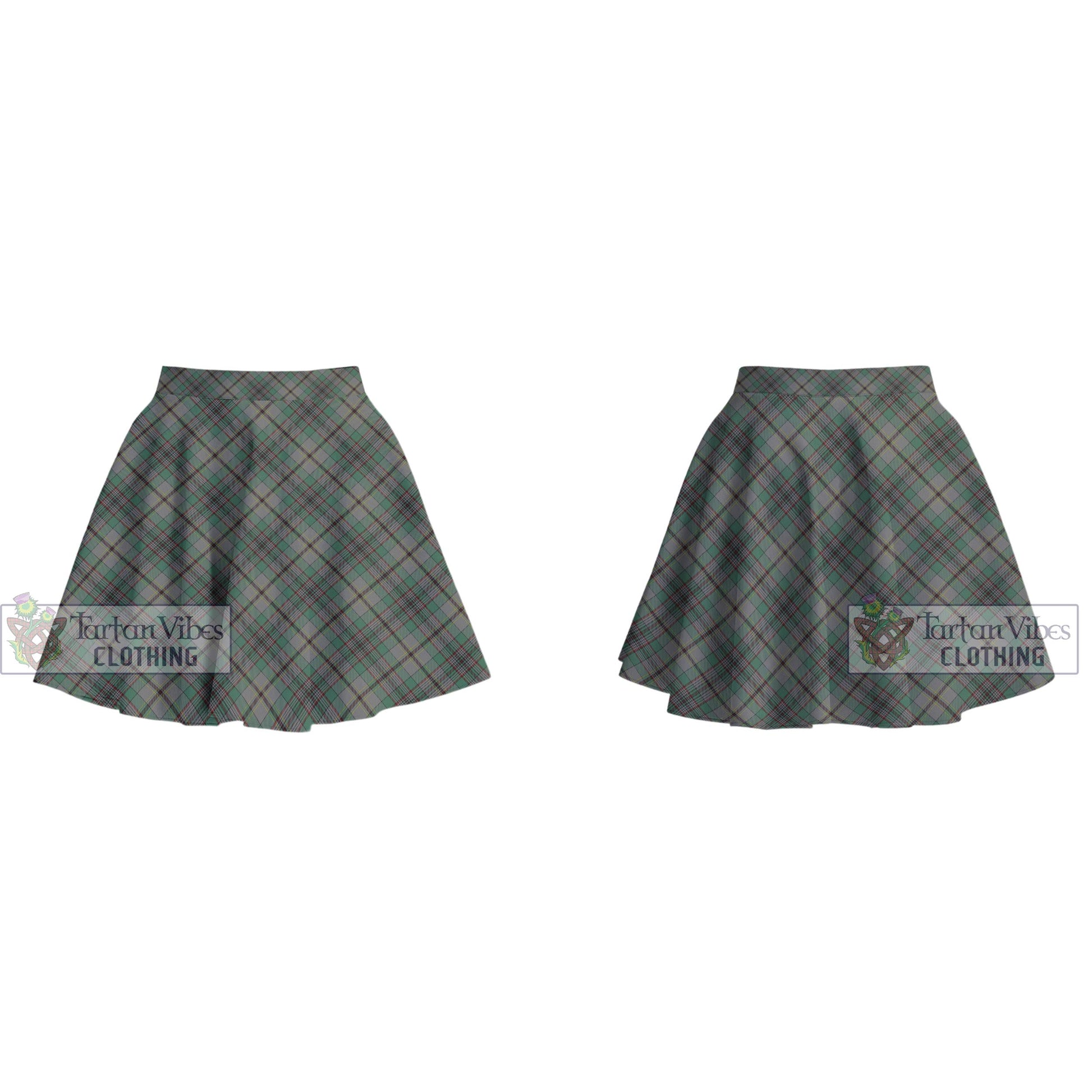 Tartan Vibes Clothing Craig Tartan Women's Plated Mini Skirt
