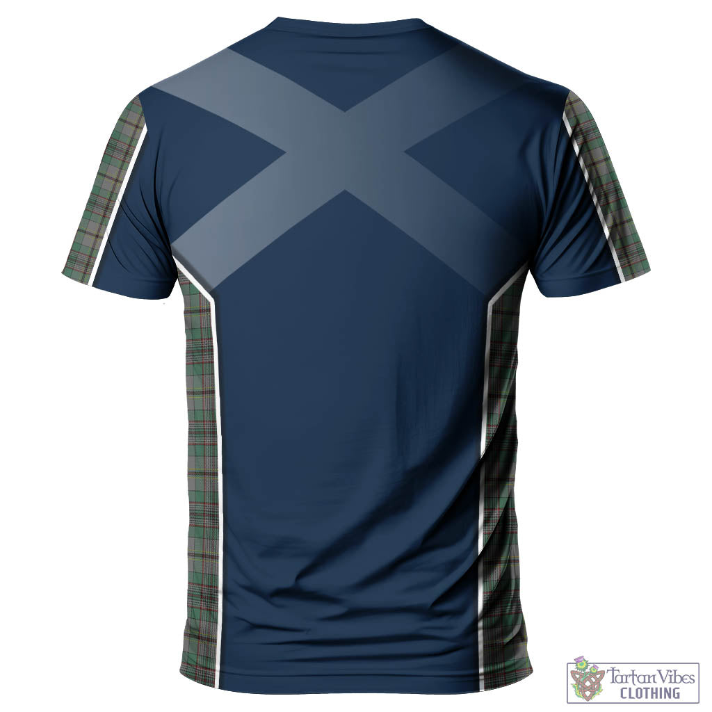 Tartan Vibes Clothing Craig Tartan T-Shirt with Family Crest and Scottish Thistle Vibes Sport Style