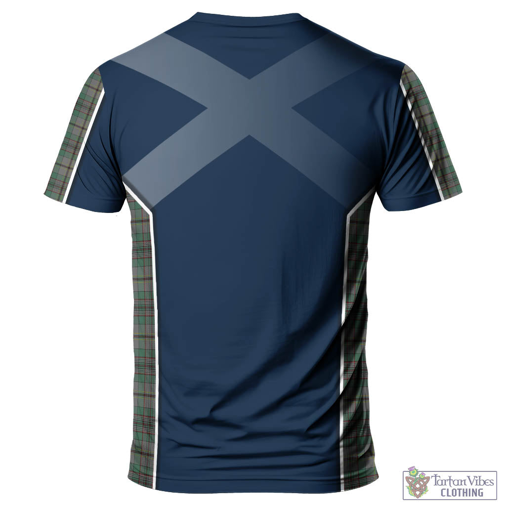Tartan Vibes Clothing Craig Tartan T-Shirt with Family Crest and Lion Rampant Vibes Sport Style