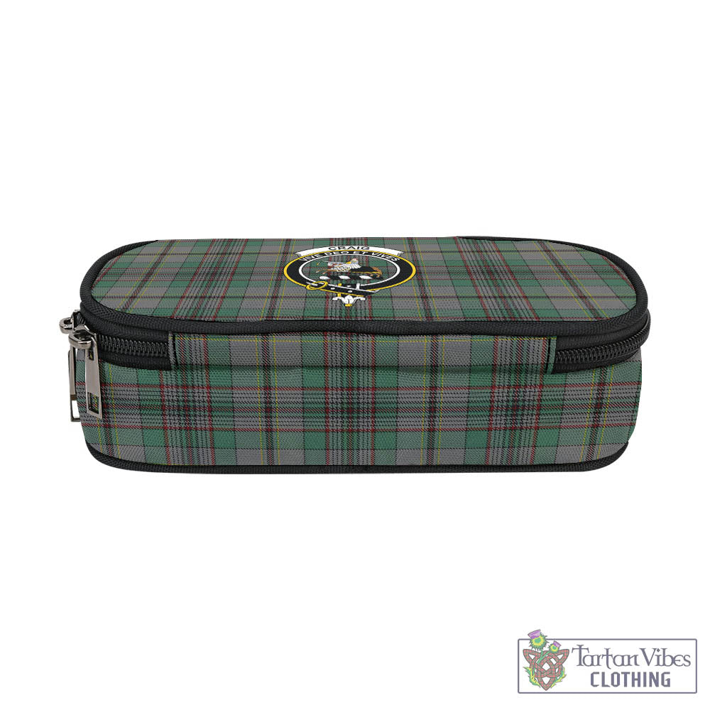 Tartan Vibes Clothing Craig Tartan Pen and Pencil Case with Family Crest