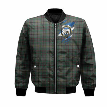 Craig Clan Crest In Me Tartan Bomber Jacket Scotland Flag Style