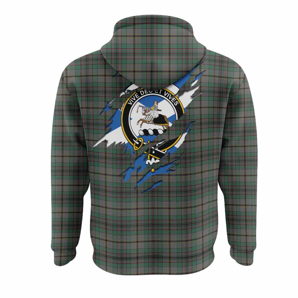 Craig Clan Crest In Me Tartan Hoodie Scotland Flag Style