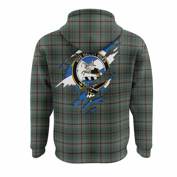 Craig Clan Crest In Me Tartan Hoodie Scotland Flag Style