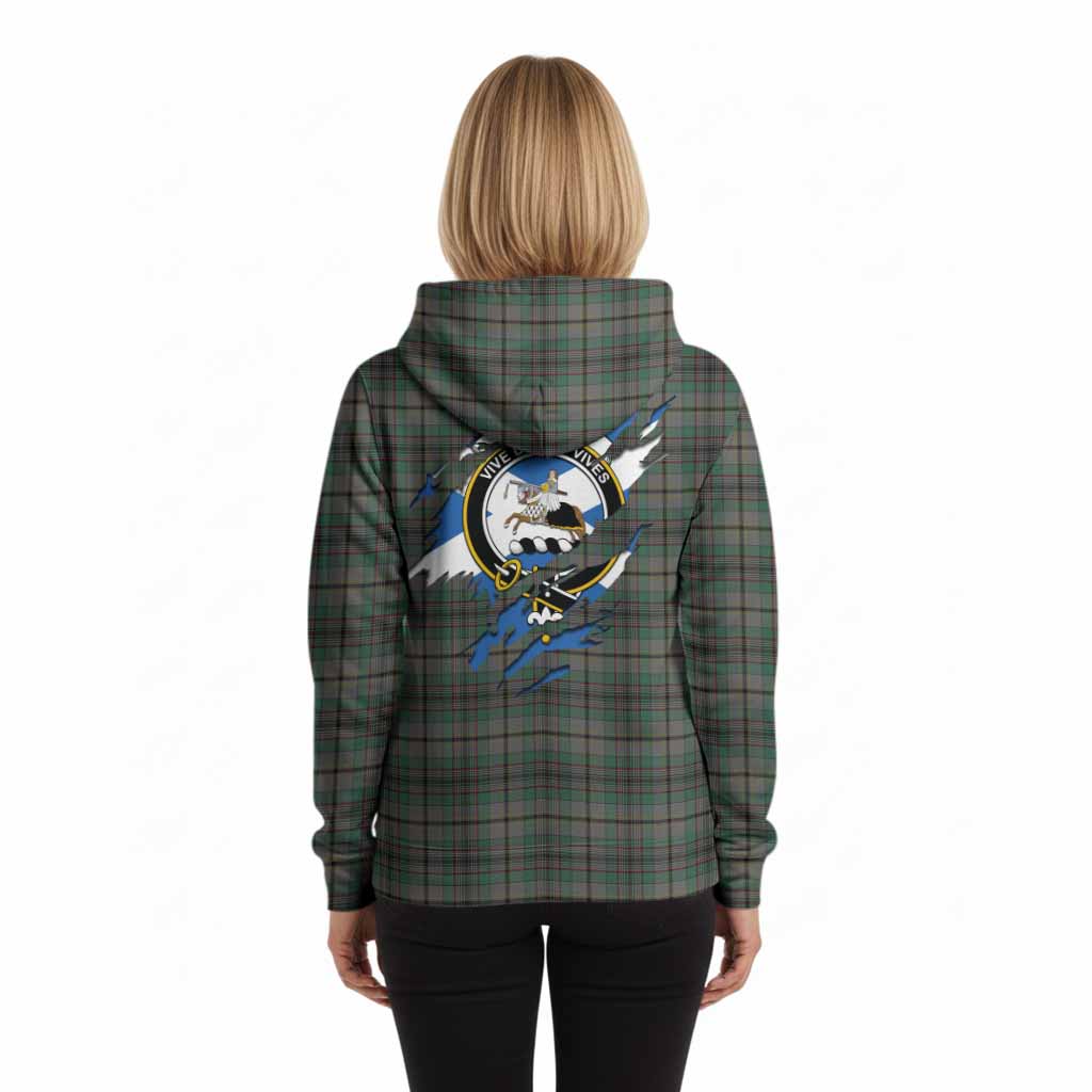 Craig Clan Crest In Me Tartan Hoodie Scotland Flag Style