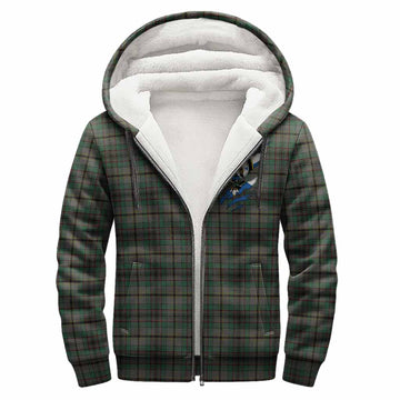 Craig Clan Crest In Me Tartan Sherpa Hoodie Scotland Flag Style