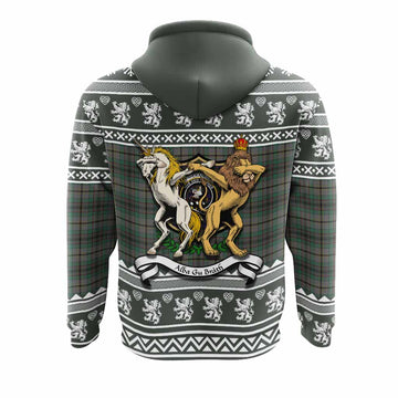 Craig Clan Tartan Crest Christmas Hoodie Coat of Arms Funny Style