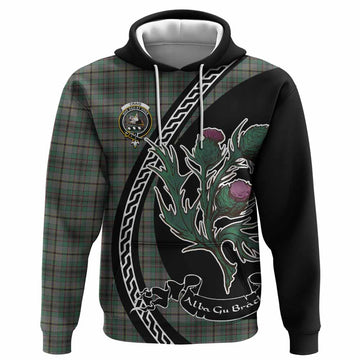 Craig Family Crest Tartan Hoodie Alba Thistle Inspired