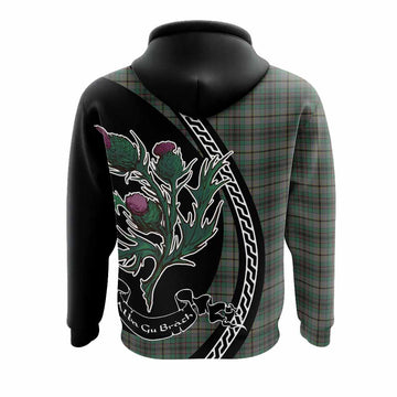 Craig Family Crest Tartan Hoodie Alba Thistle Inspired