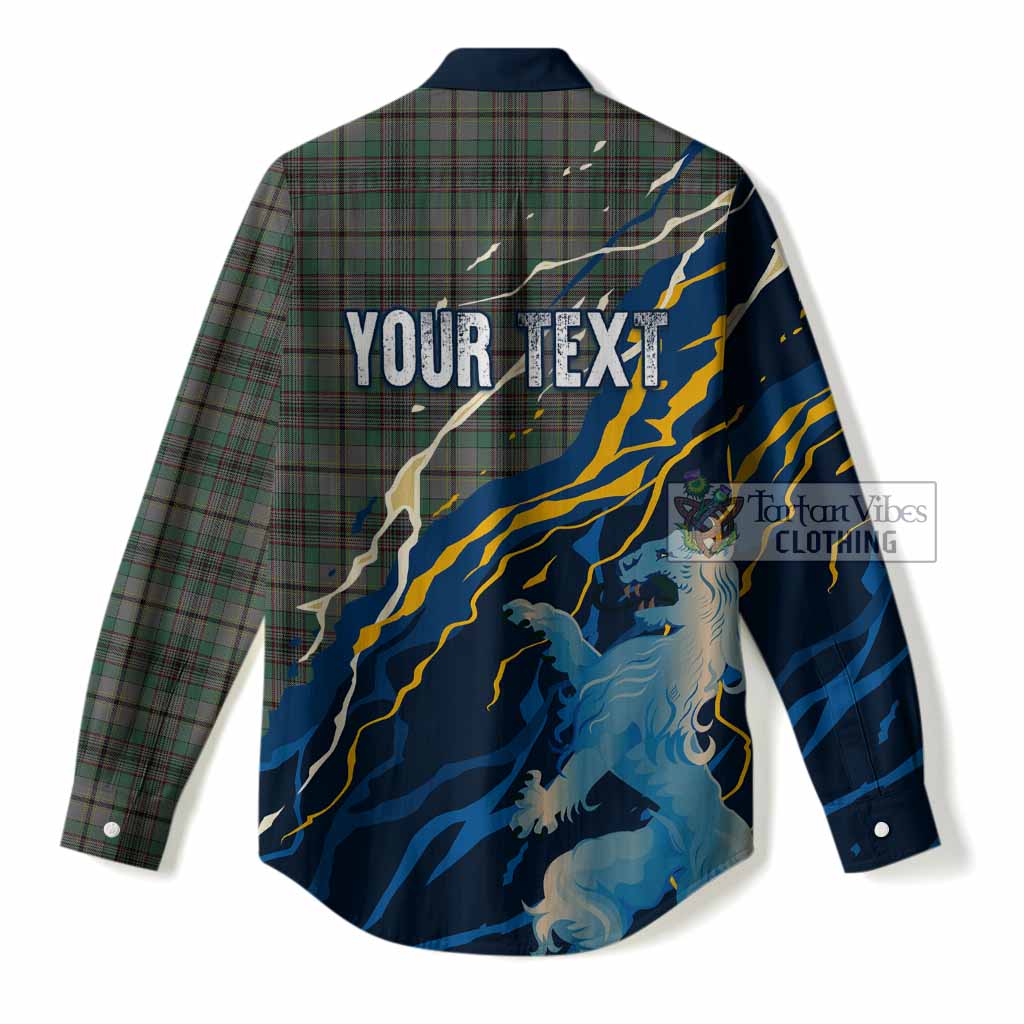 Craig Scotland Tartan Women Casual Shirt WC2026 Football - We'll Be Coming
