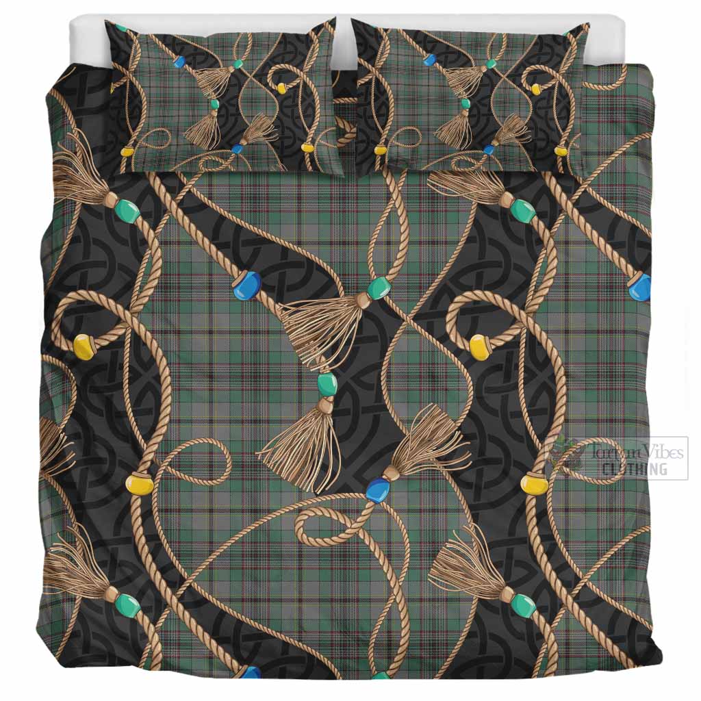Craig Scottish Tartan Twisted Ropes Stylized Bedding Set UK Bedding Set UK Super King 104*94 inch - Tartan Vibes Clothing