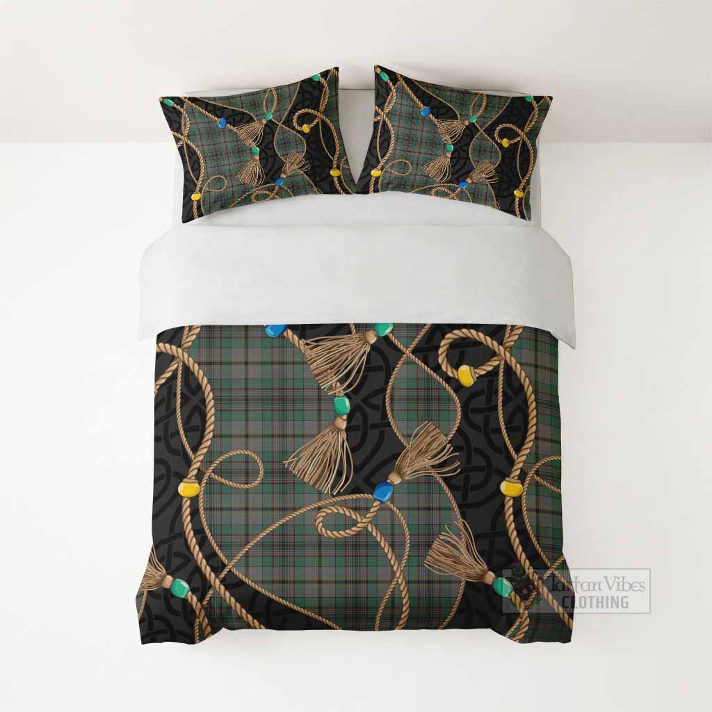 Craig Scottish Tartan Twisted Ropes Stylized Bedding Set - Tartan Vibes Clothing