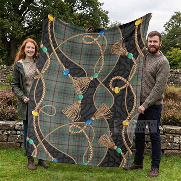 Craig Scottish Tartan Twisted Ropes Stylized Blanket