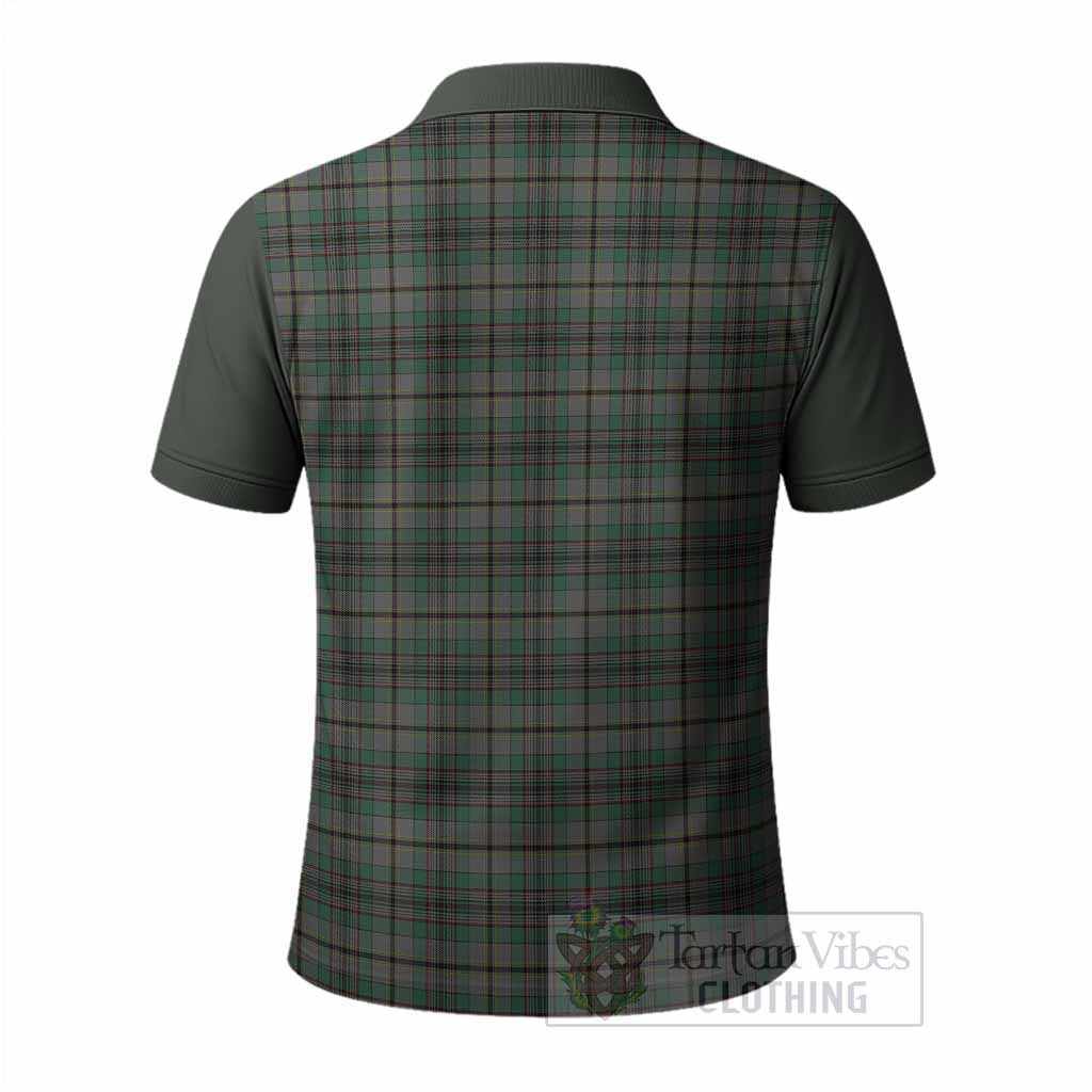 Craig Tartan Accent Polo Shirt with Family Crest