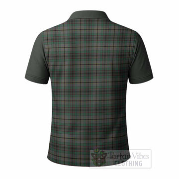 Craig Tartan Accent Polo Shirt with Family Crest