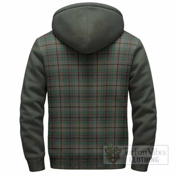 Craig Tartan Accent Sherpa Hoodie with Family Crest