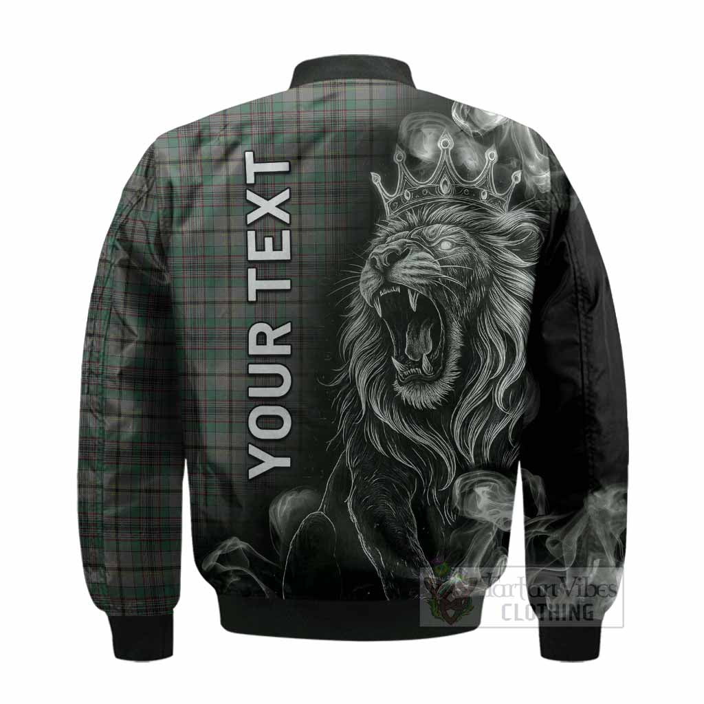 Craig Tartan Bomber Jacket Roaring Lion Heritage