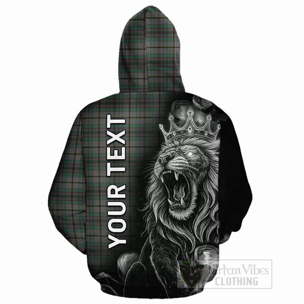Craig Tartan Cotton Hoodie Roaring Lion Heritage