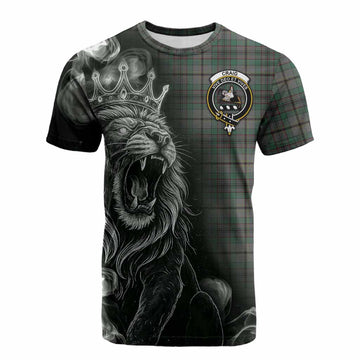 Craig Tartan Cotton T-shirt Roaring Lion Heritage