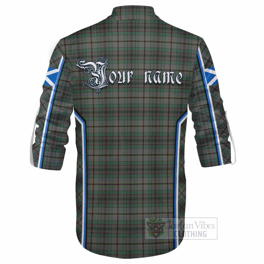 Craig Tartan Crest Ghillie Kilt Shirt Scotland Coat of Arm Flag Style - Tartan Vibes Clothing