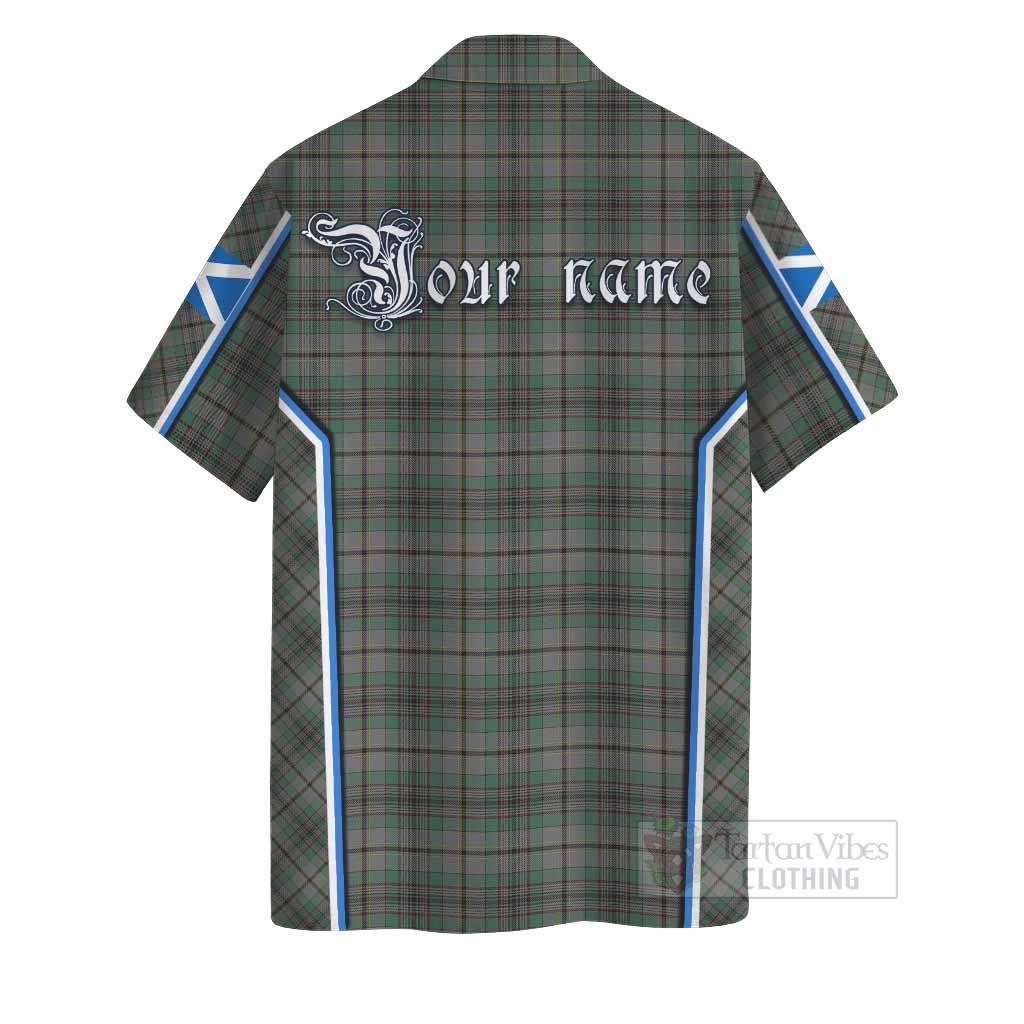Craig Tartan Crest Hawaiian Shirt Scotland Coat of Arm Flag Style - Tartan Vibes Clothing