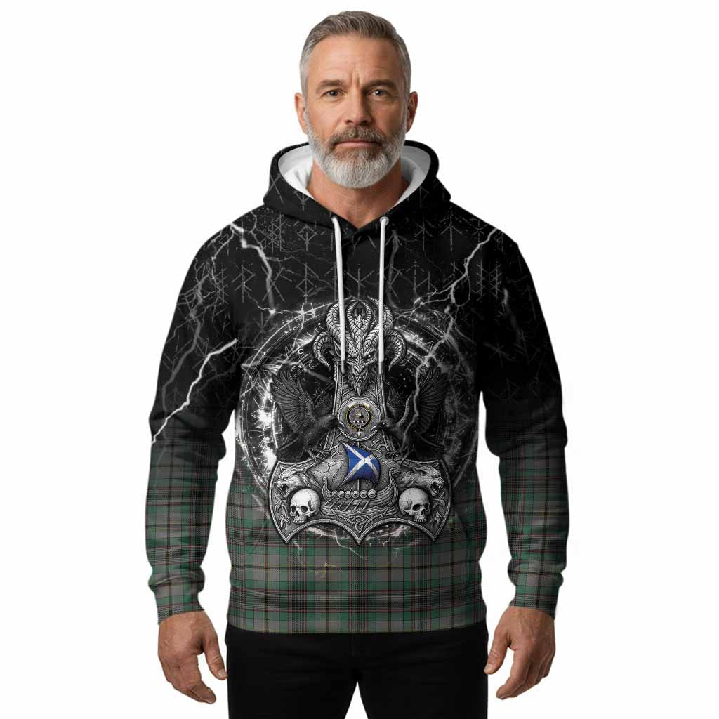 Craig Tartan Crest Hoodie Celtic Odin's Raven Legacy